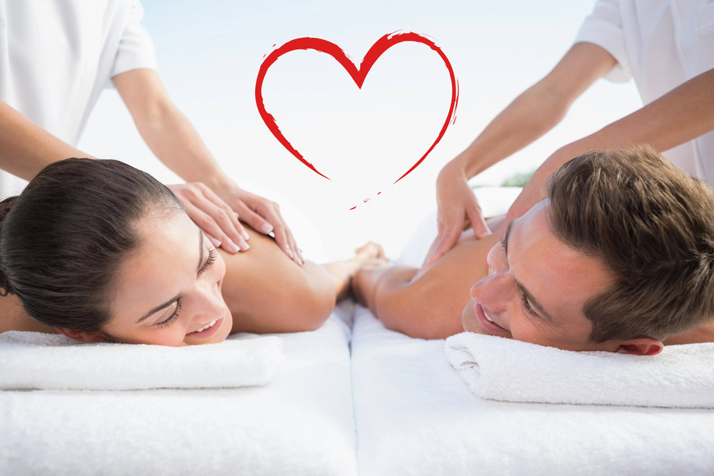 Valentine's Day couple massage in Fort Worth